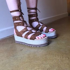 ASOS DESIGN Jive flatform espadrilles